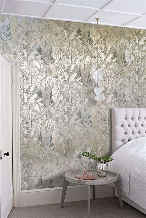 metallic fabric wallpaper|wallpaper with metallic accents.